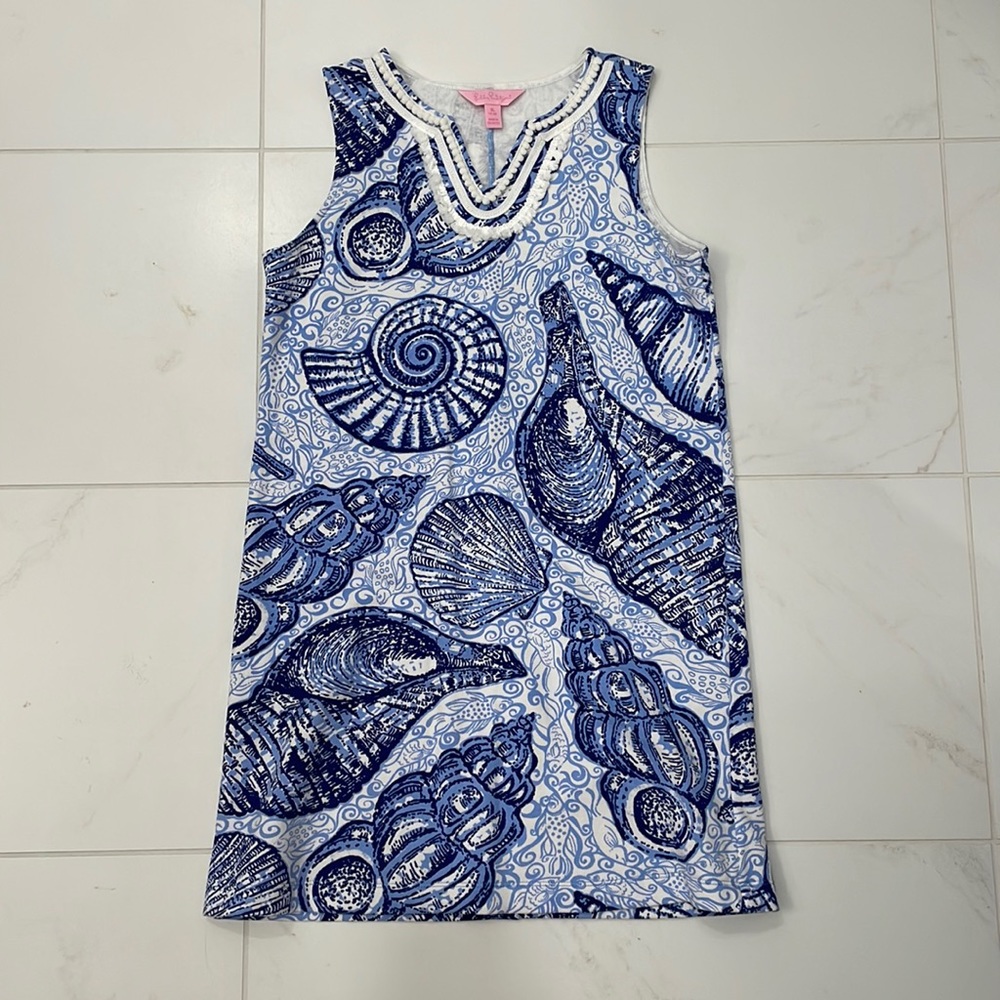 Lilly Pulitzer Girls Mini Harper Shift Dress